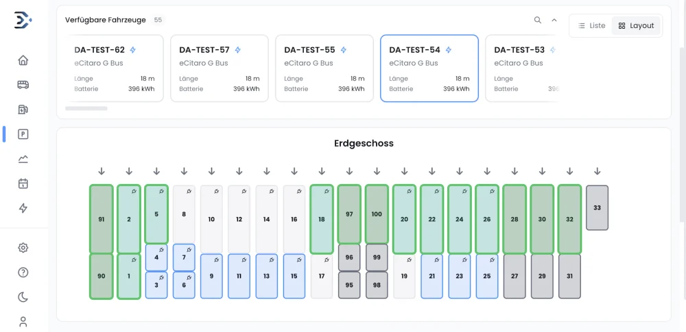 Parking Management Dashboard